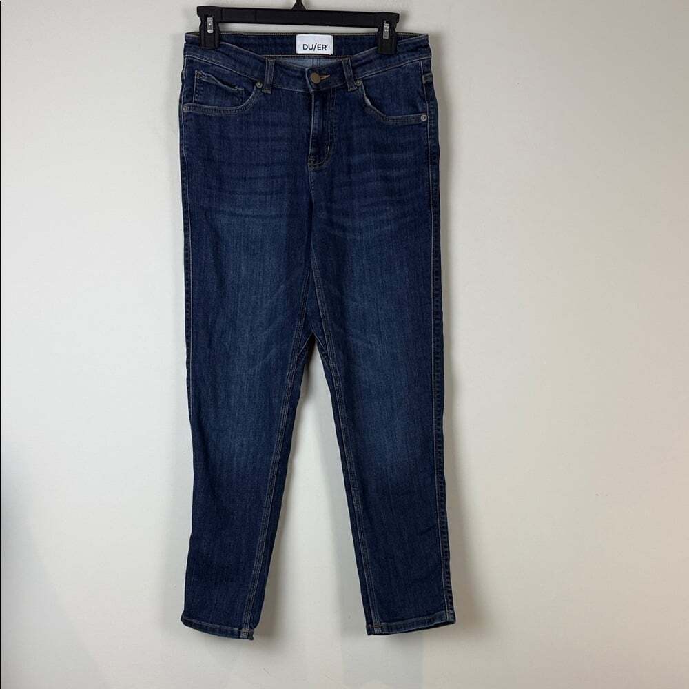DU/ER Performance Denim Girlfriend - Heritage Blue Size 26 X 28 - Picture 2 of 10